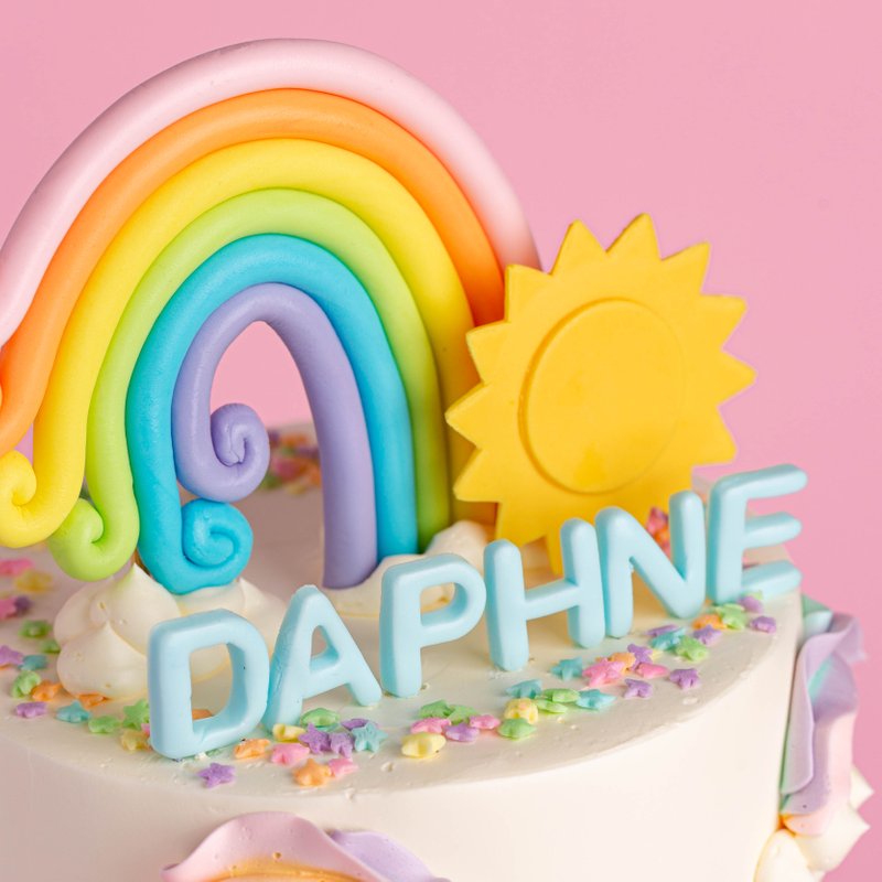 Rainbow-Themed Cakes