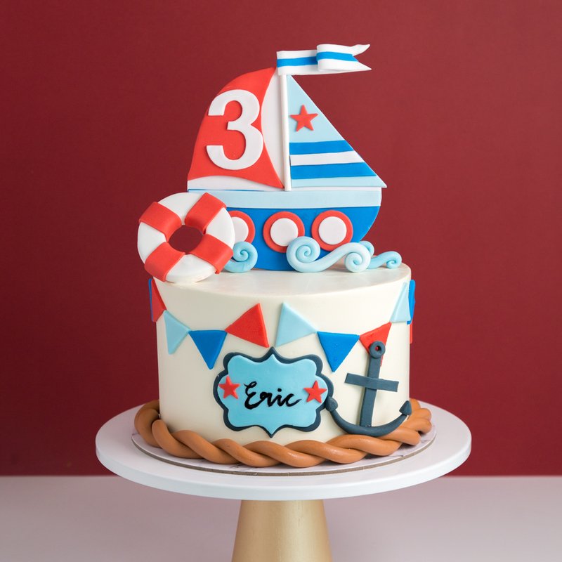 Ocean-Themed Cakes