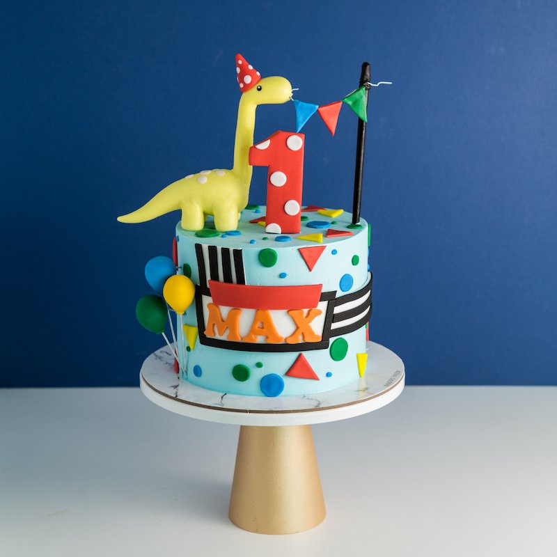 Dinosaur-Themed Cakes