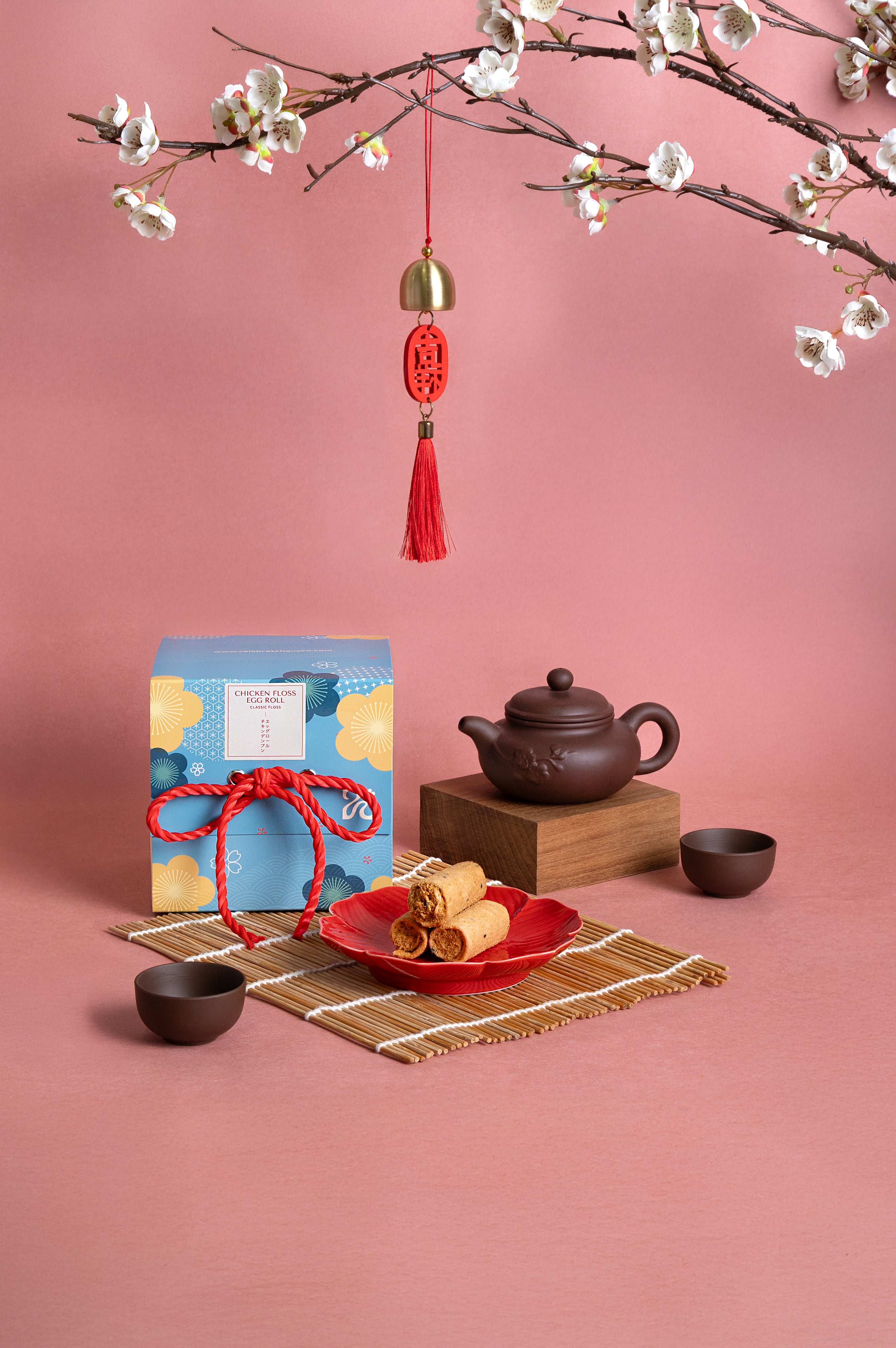 Chicken Floss Egg Roll